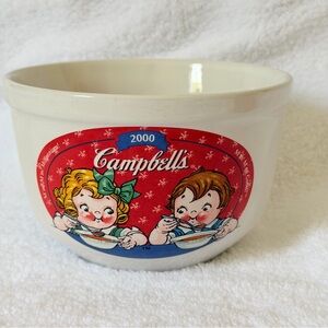 Vintage Y2K 2000 Campbell's Kids Soup Bowl